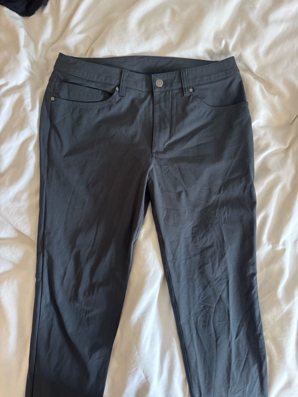 Men Lululemon ABC Five Pocket Pants Slim Obsidian 32x32
